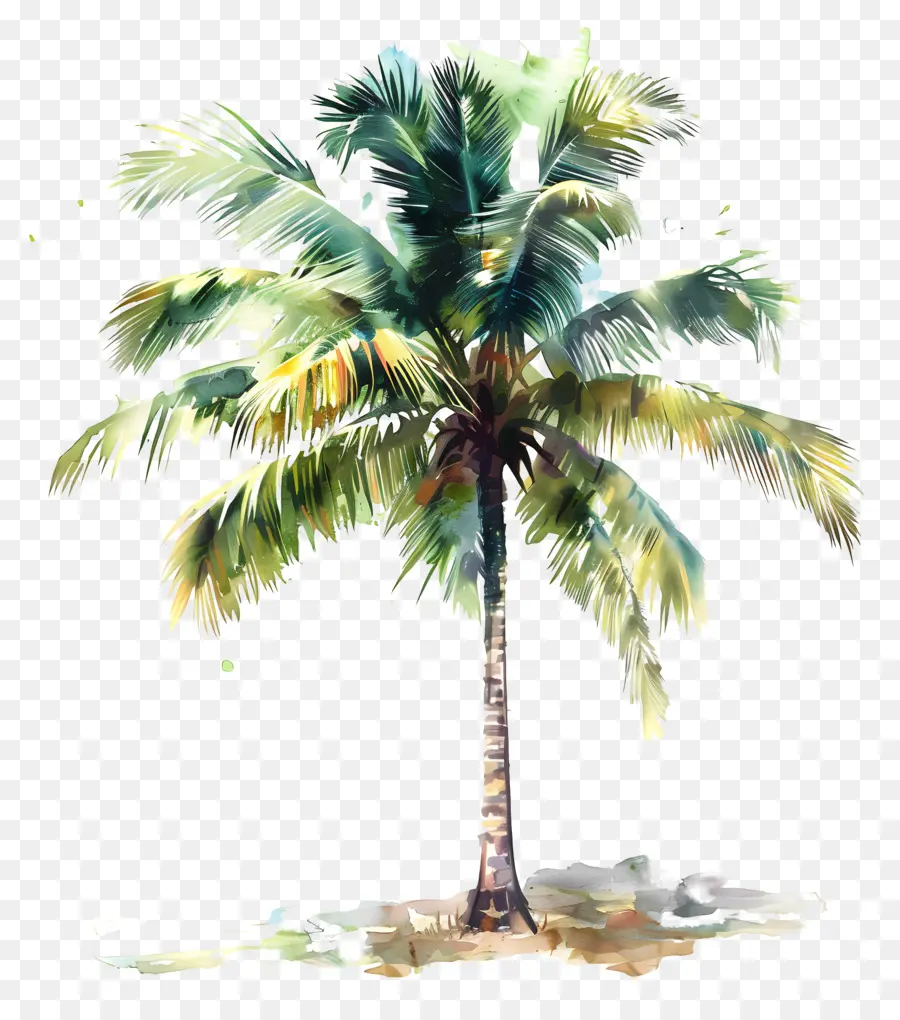 Palmiye Ağacı，Dijital Sanat PNG
