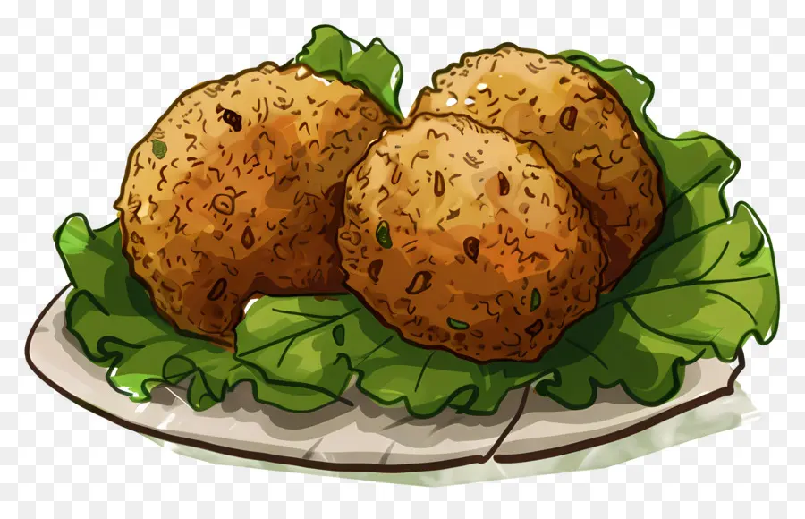 Falafel，Kızarmış Köfte PNG