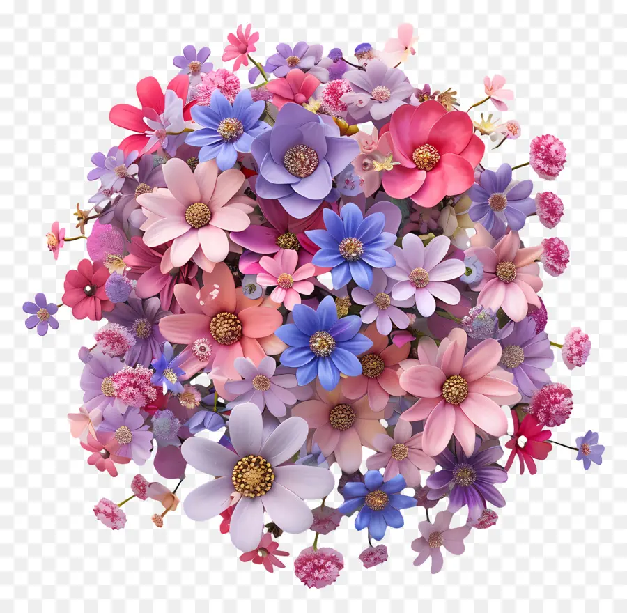 çiçek Yığını，çiçek Buketi PNG