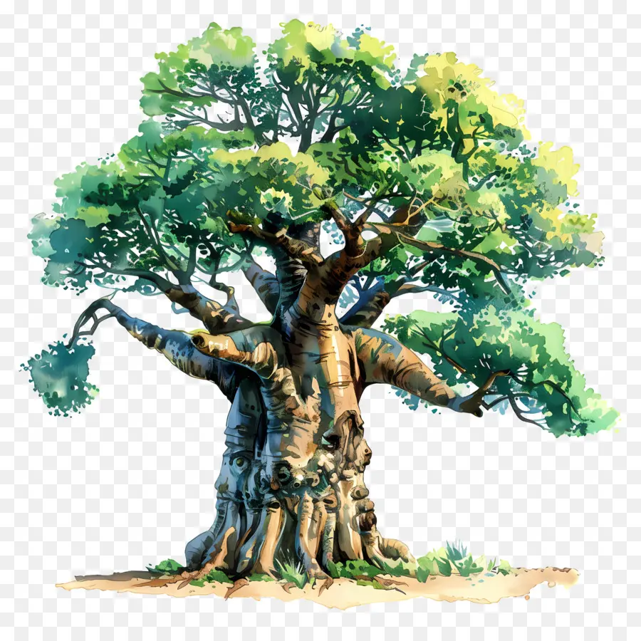 Baobab Ağacı，Bao Ağacı PNG