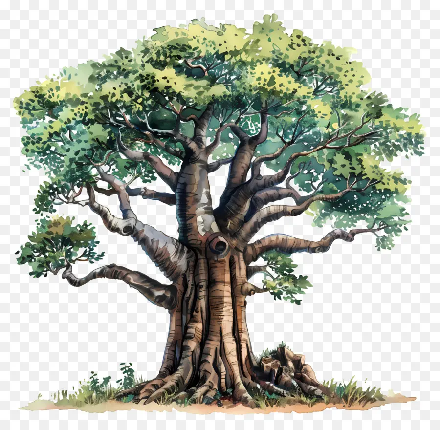 Baobab Ağacı，Banyan Ağacı PNG