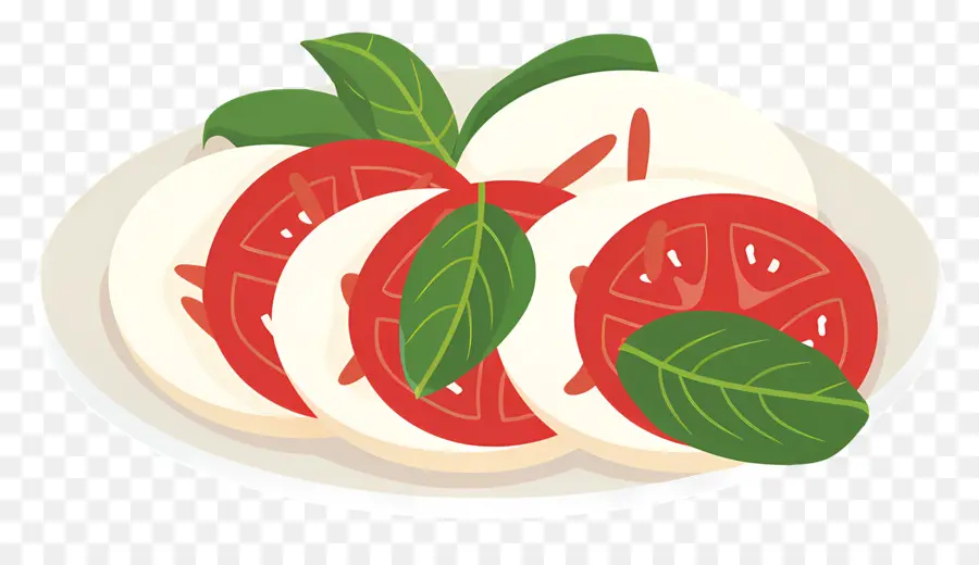 Caprese Salatası，Domates PNG