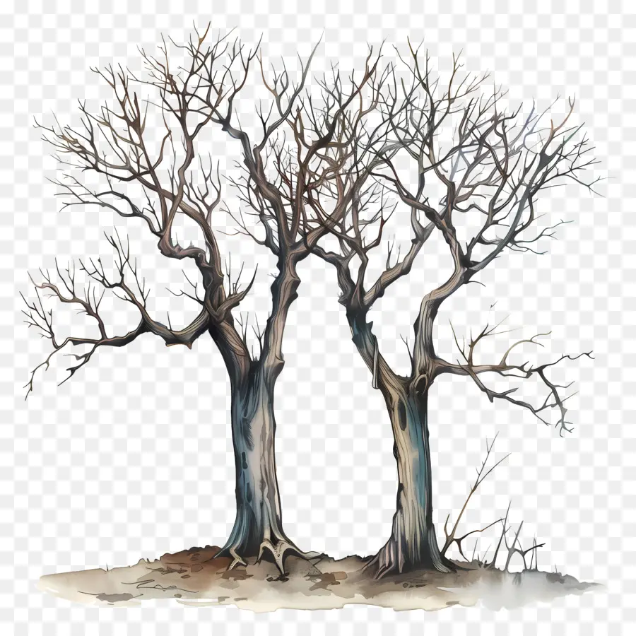 çıplak Ağaçlar，Ağaçlar PNG