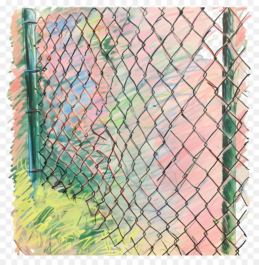 Tel çit，Zincir Bağlantı çit PNG
