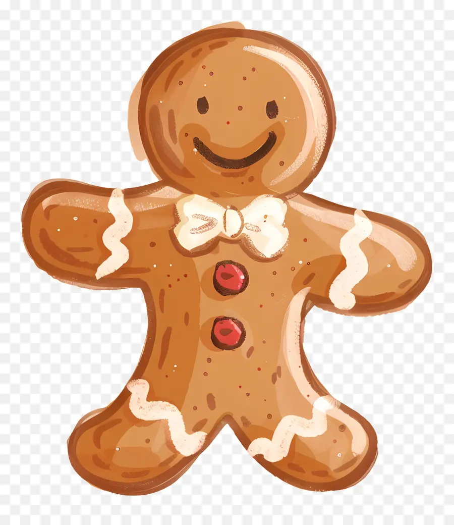 Gingerbread Adam，çikolata Zencefilli Adam PNG