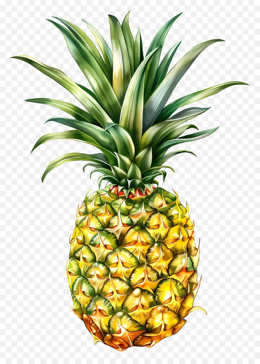 Ananas，Meyve PNG