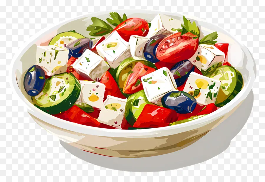 Yunan Salatası，Sebze PNG