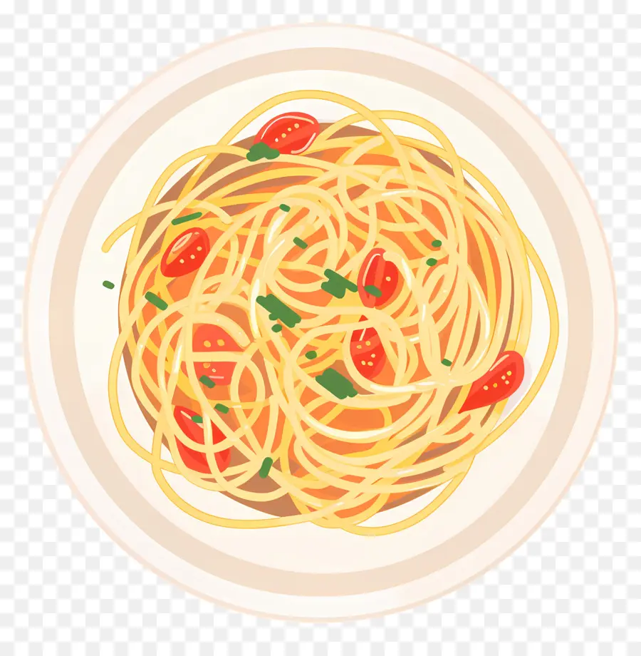 Spagetti，Domates PNG