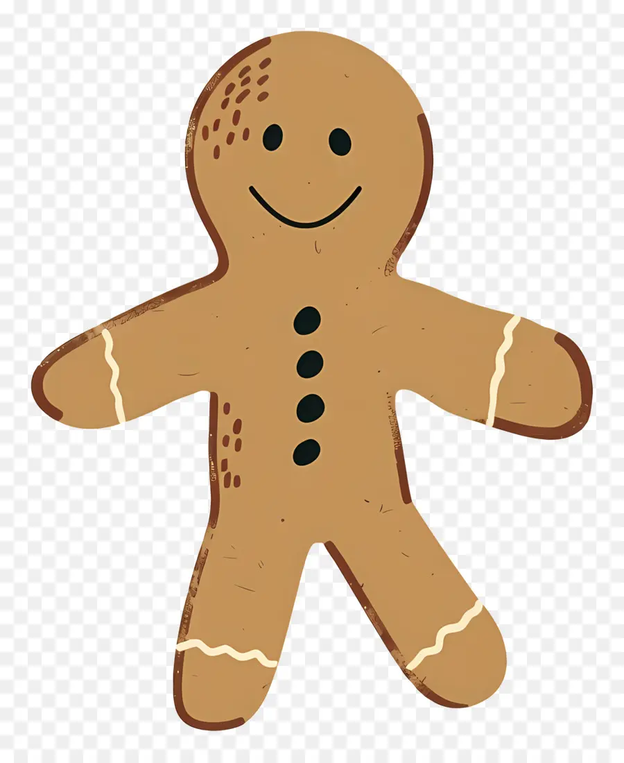 Gingerbread Adam，Noel PNG