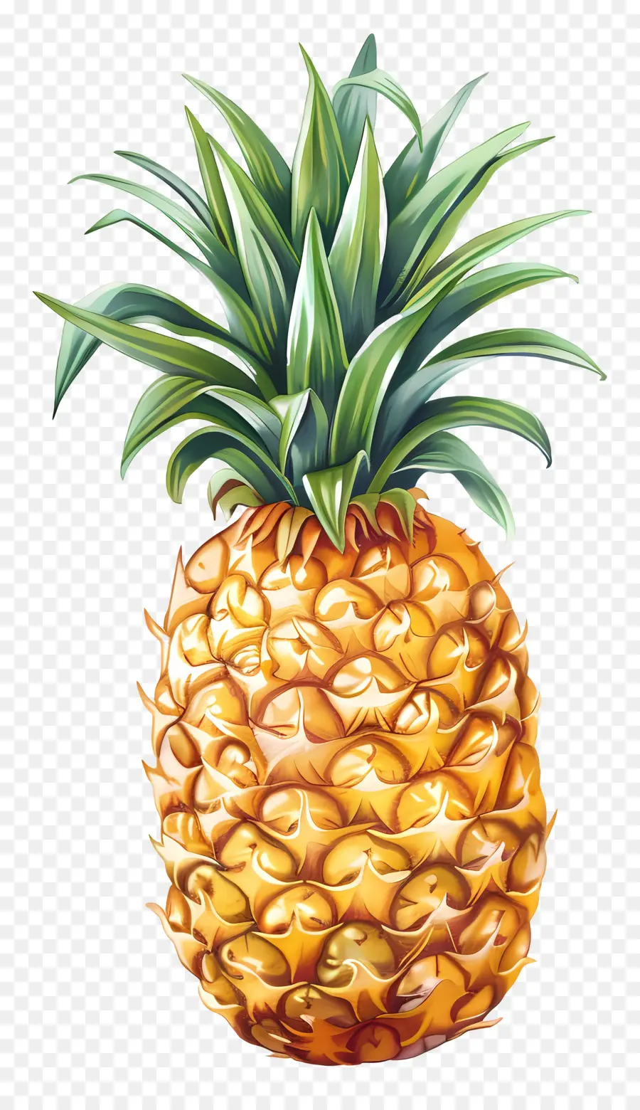 Ananas，Ananas Boyası PNG