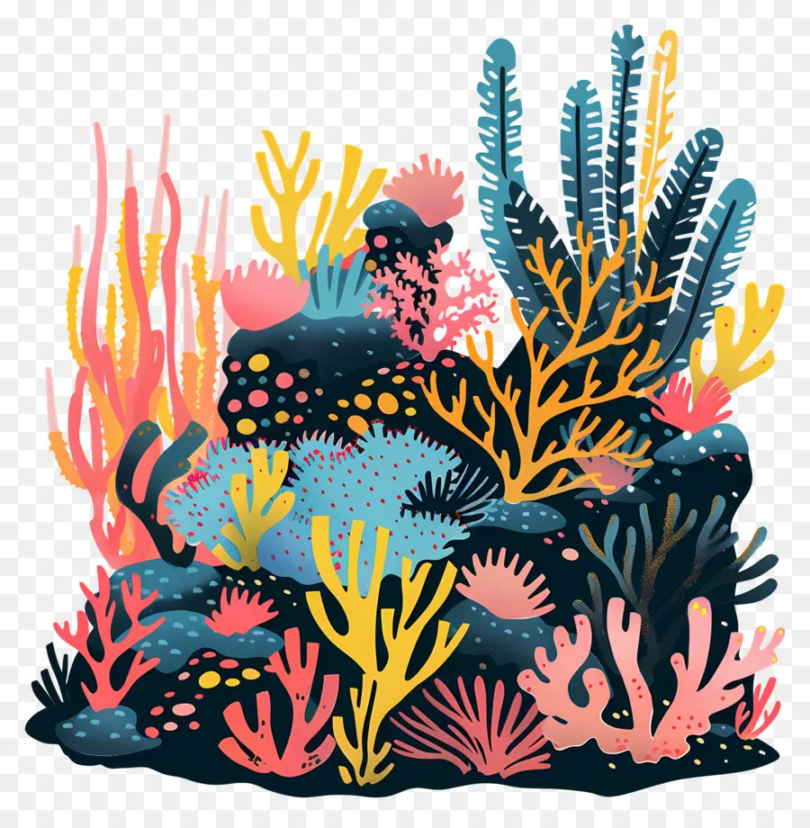 Mercan Resifi，Sualtı PNG