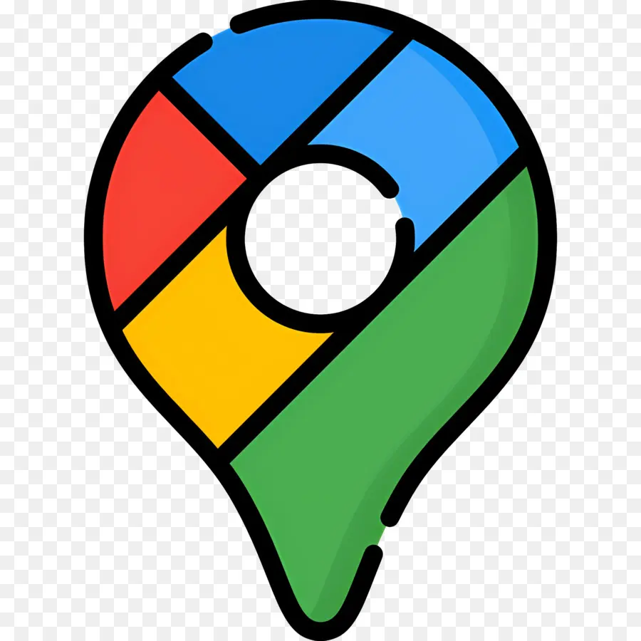 Google Maps Logosu，Google Logosu PNG
