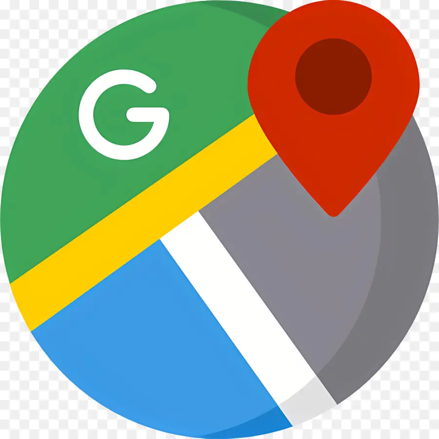 Google Maps Logosu，Google Logosu PNG