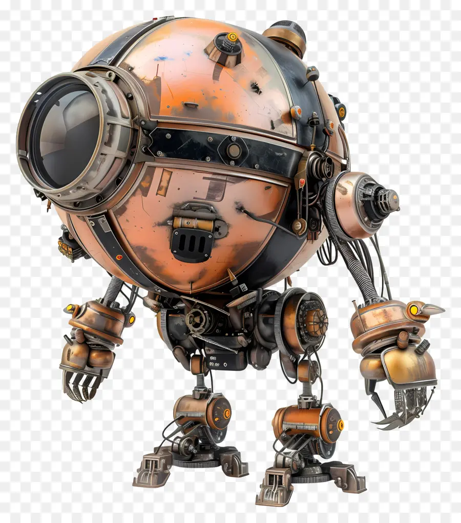 Steampunk Makinesi，Robot PNG