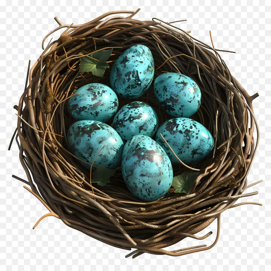 Kuş Yumurtaları，Mavi Turkuaz Yumurta PNG