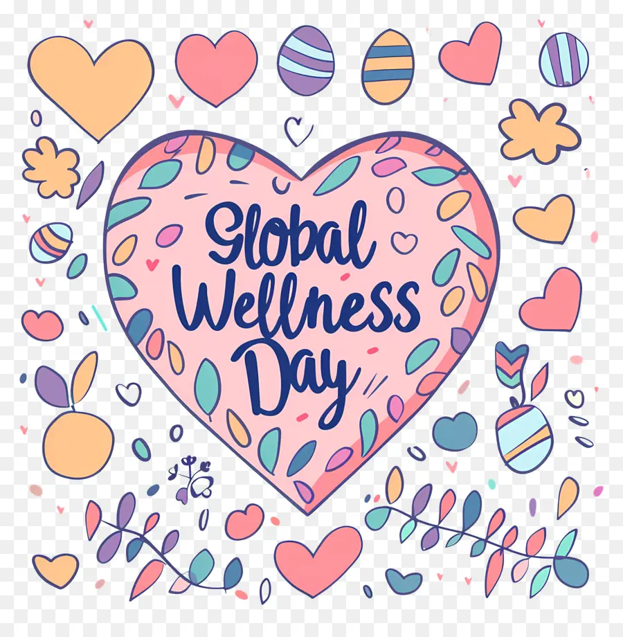 Küresel Sağlık Günü，Kalp şekli PNG