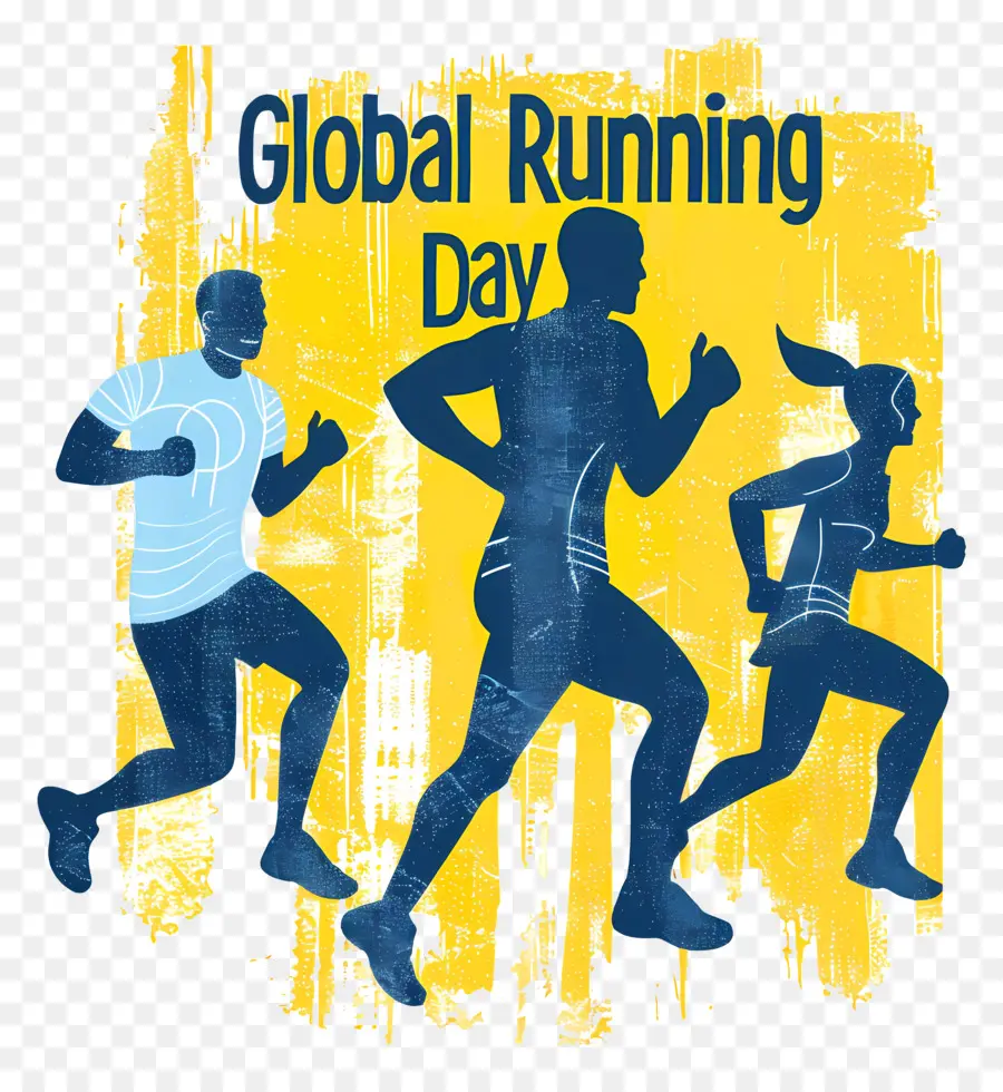 Küresel Çalışan Gün，Koşucular PNG