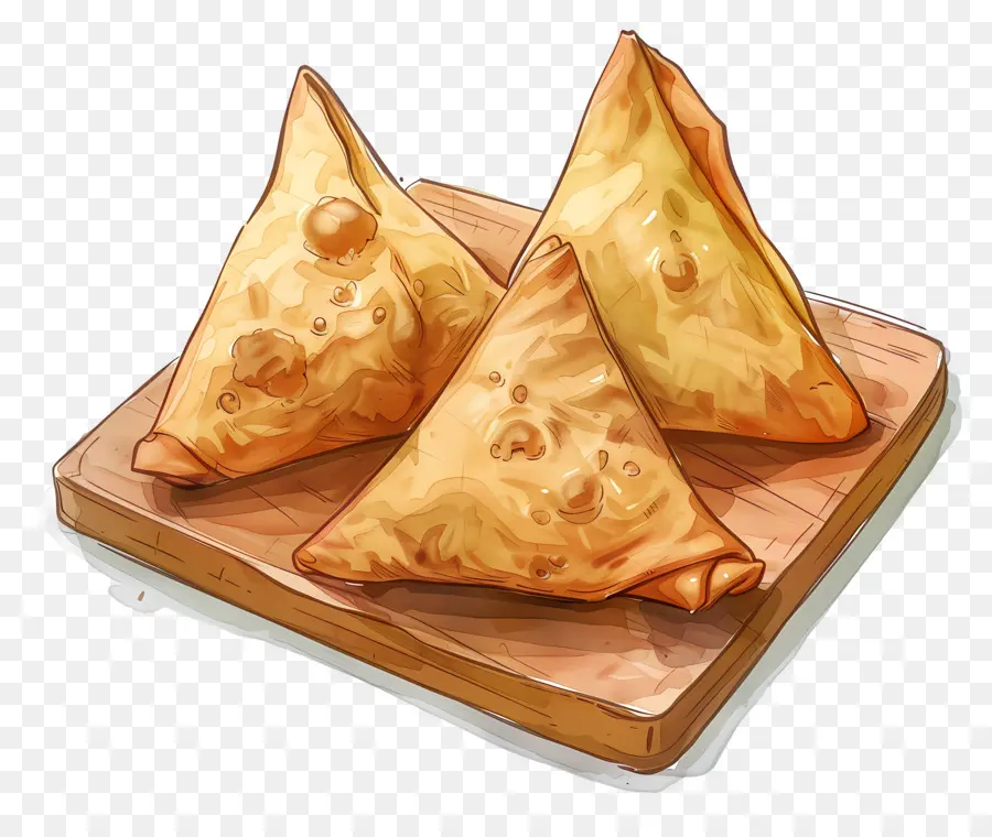 Samosa，Atıştırmalık PNG