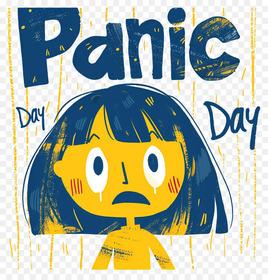 Uluslararası Panik Gün，Karikatür PNG