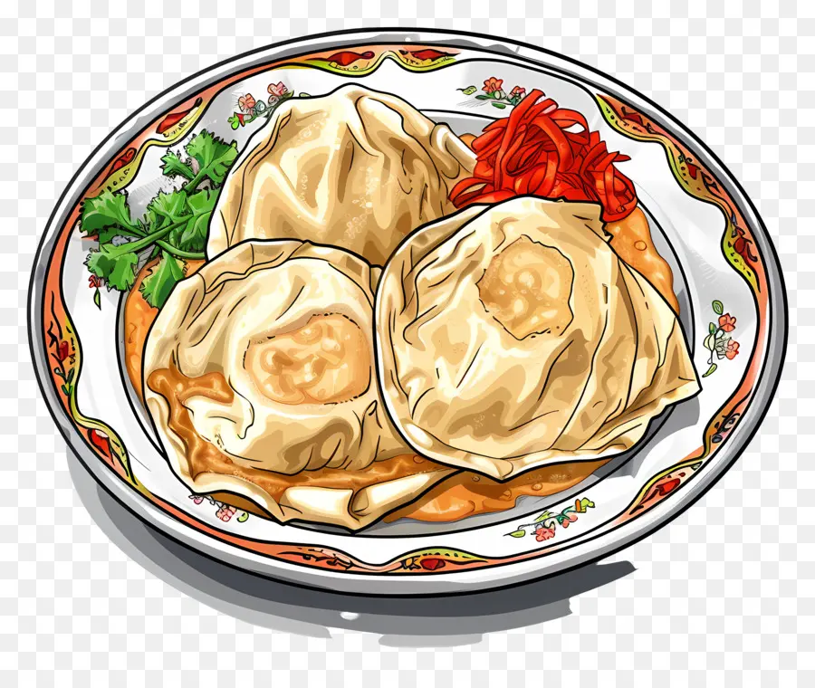 Roti Canai，Köfte PNG