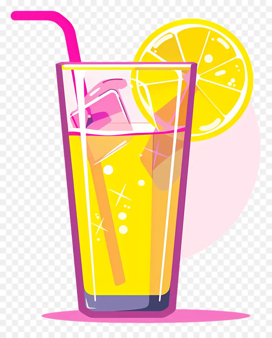 Limonata，Sarı Içki PNG