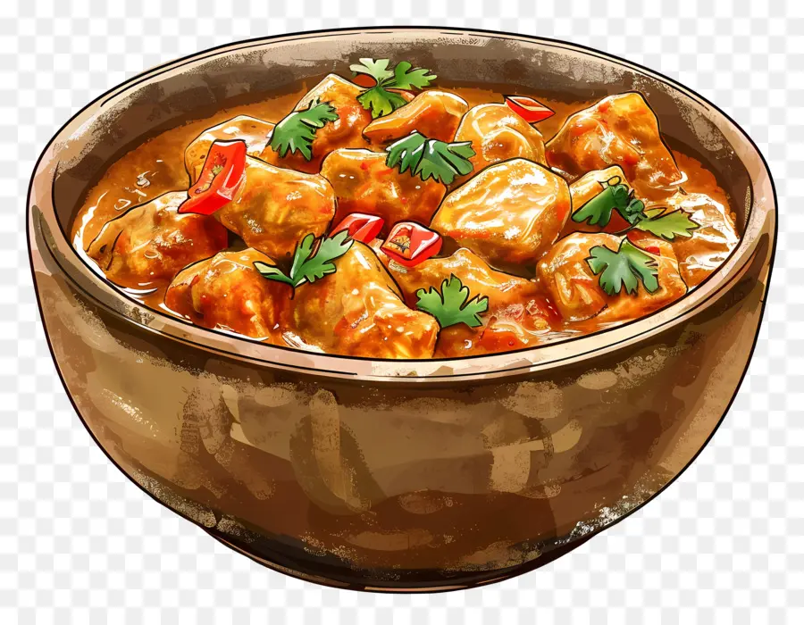 Tavuk Tikka Masala，Kase Köri PNG