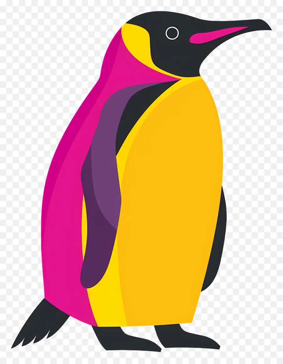 Penguen，Renkli Penguen PNG