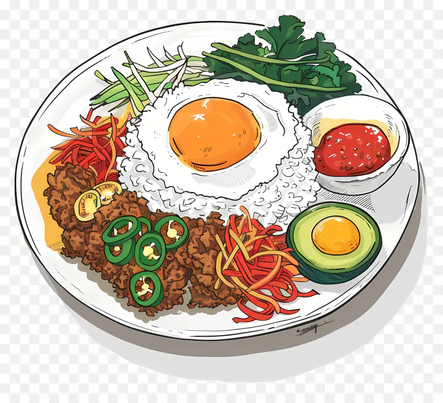 Nasi Goreng Kampung，Lezzetli Yemek PNG