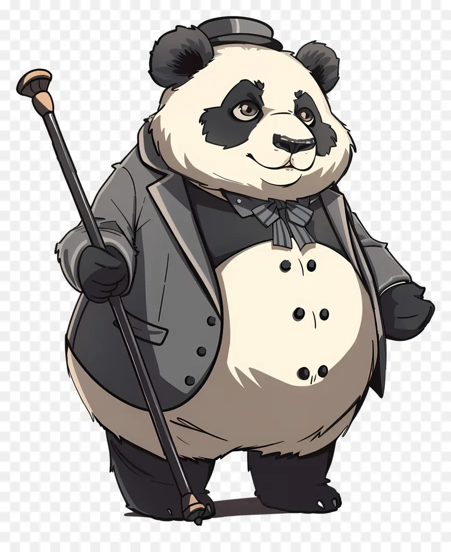 Panda，Karikatür PNG