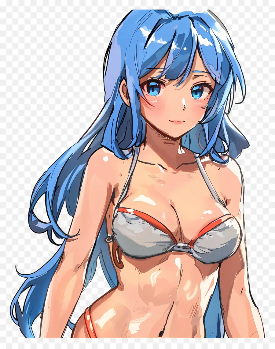 Bikini，Anime Kız PNG