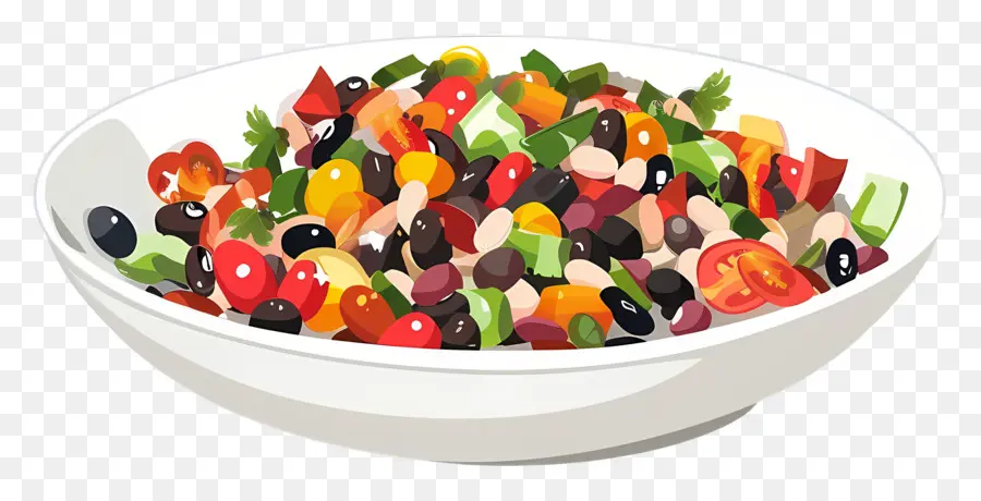 Fasulye Salatası，Salata PNG