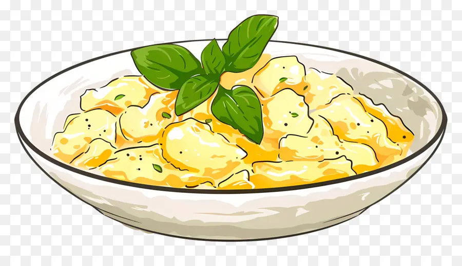 Omlet，Patates Püresi PNG