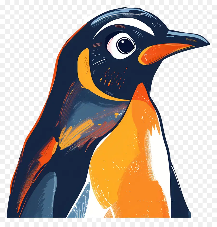 Penguen，Kuş PNG