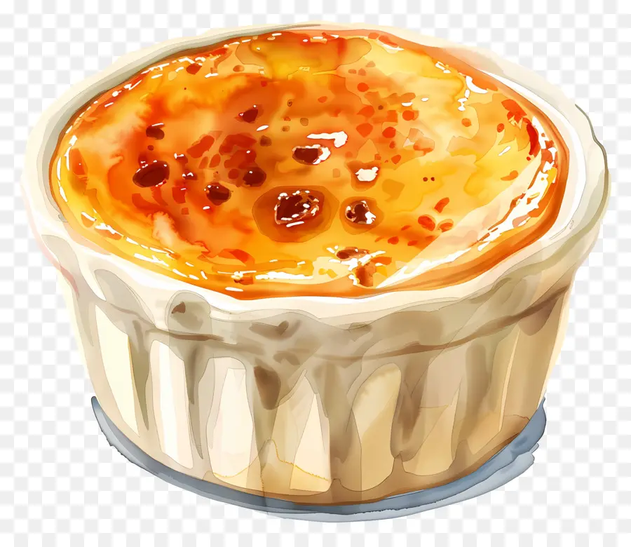 Krem Brule，Crème Brûlée PNG