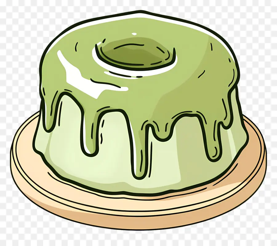 Matcha Lav Kek，Kek PNG