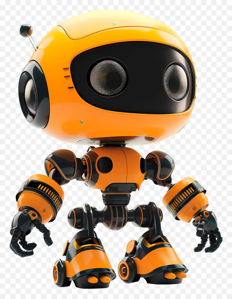 3 Boyutlu Robot，Sevimli Robot PNG