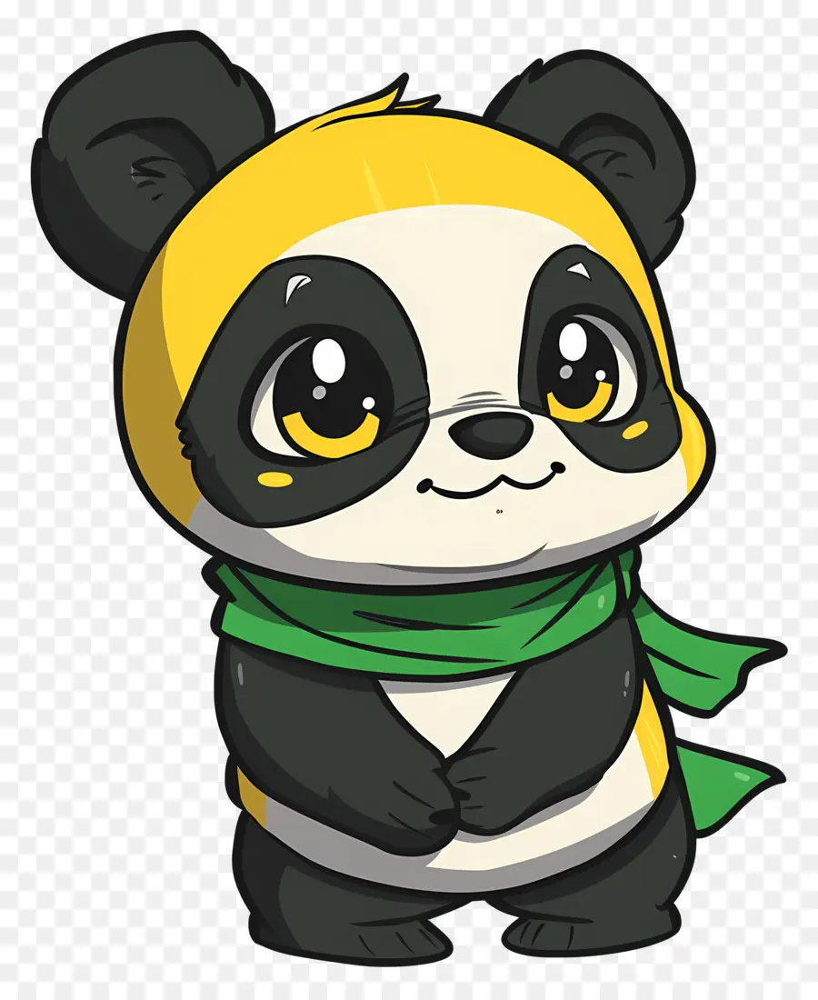 Panda，Karikatür PNG