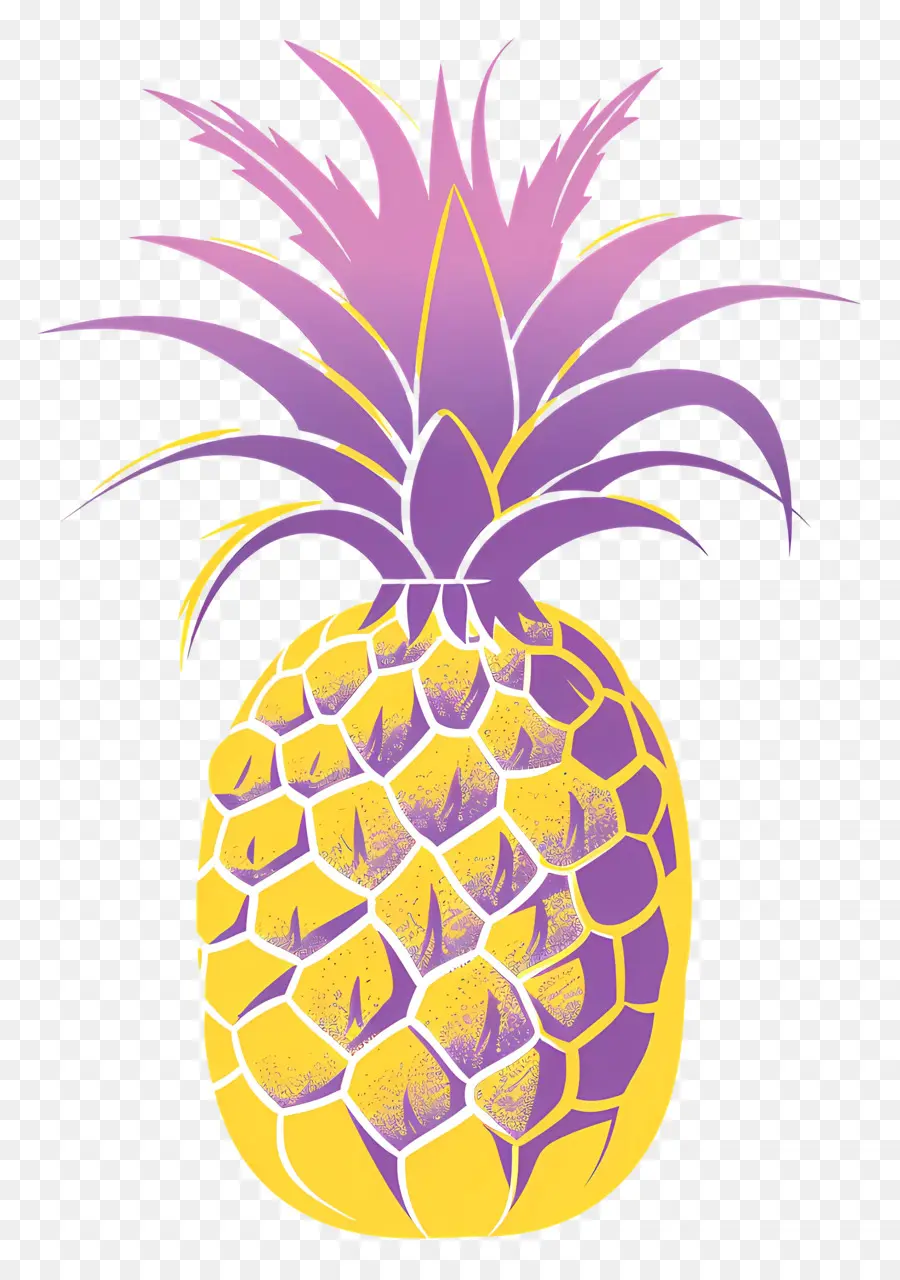 Ananas，Renkli Ananas PNG