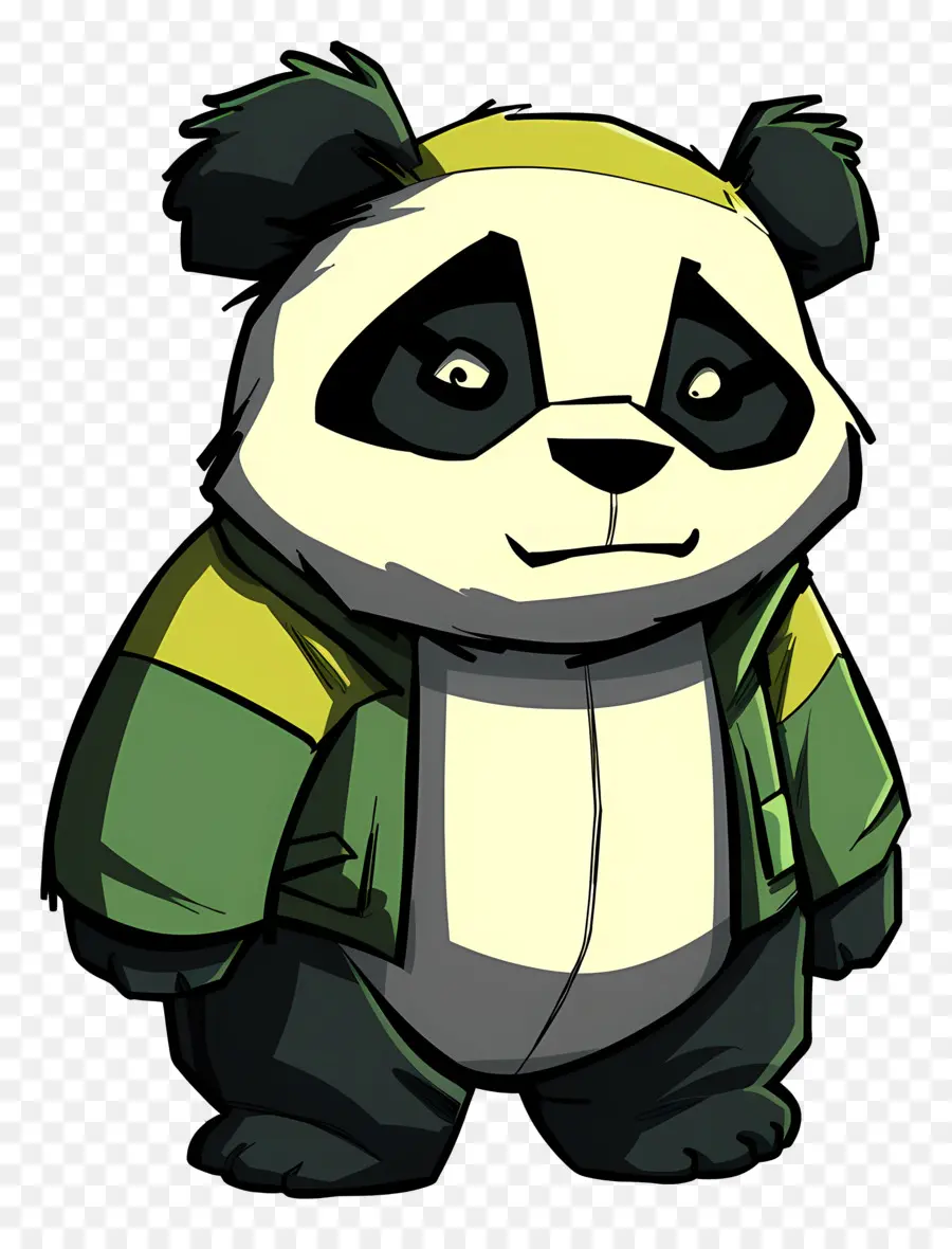 Panda，Karikatür PNG