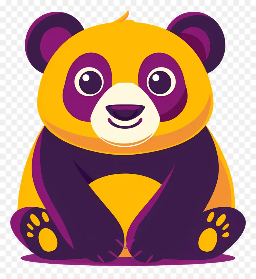 Panda，Renkli Panda PNG