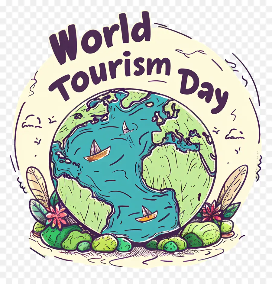 Dünya Turizm Günü，Logo PNG