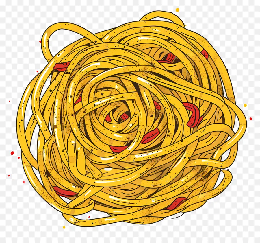 Spagetti，Makarna Yuvası PNG