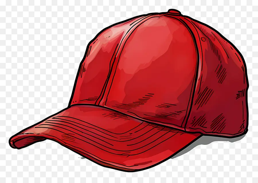 Beyzbol şapkası，Kırmızı Beyzbol şapkası PNG