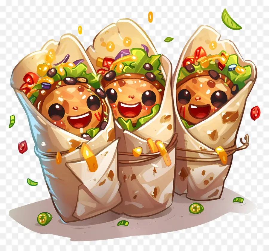 Burritolar，Sevimli Burritolar PNG