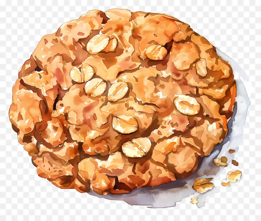 Yulaflı Kurabiye，Kızarmış Ekmek PNG