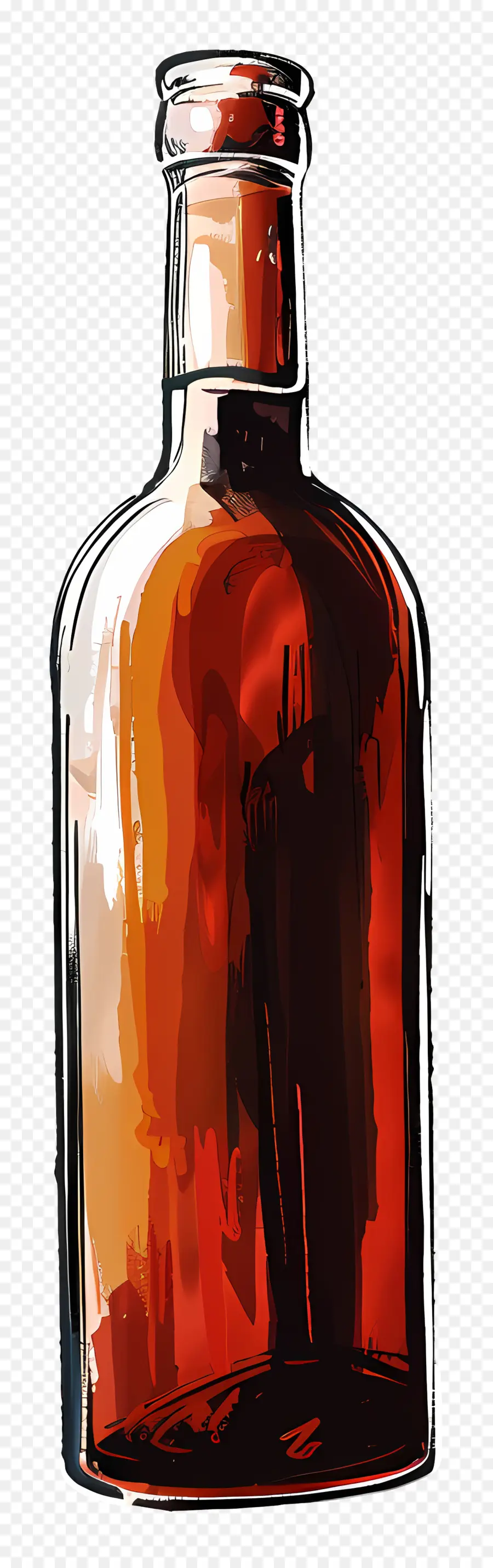 şarap şişesi，Viski PNG