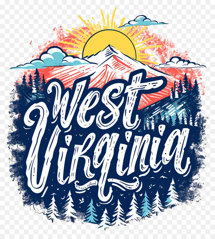 West Virginia Gün，Batı Virginia PNG
