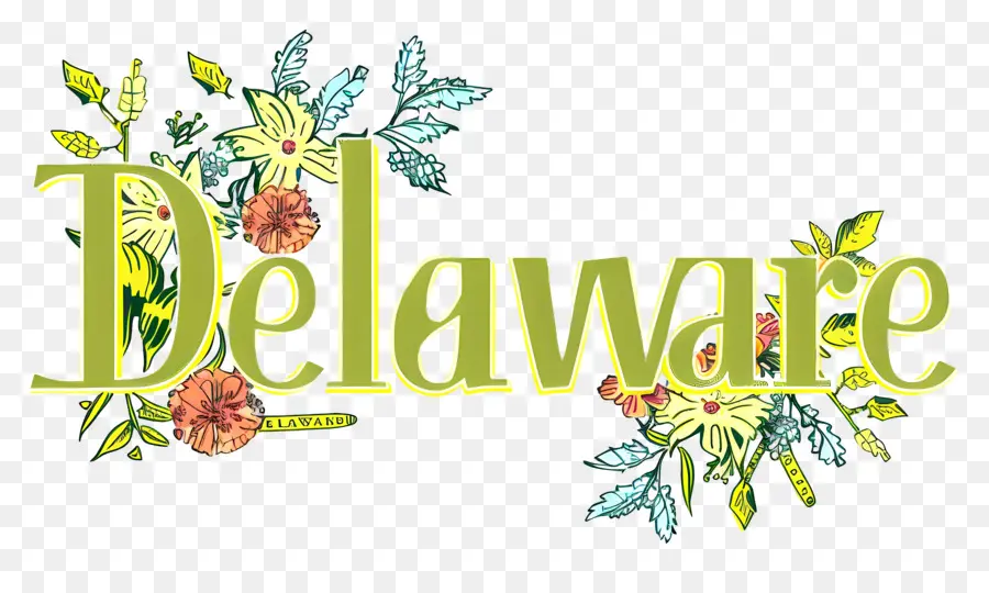 Delaware，çiçek Tasarımı PNG