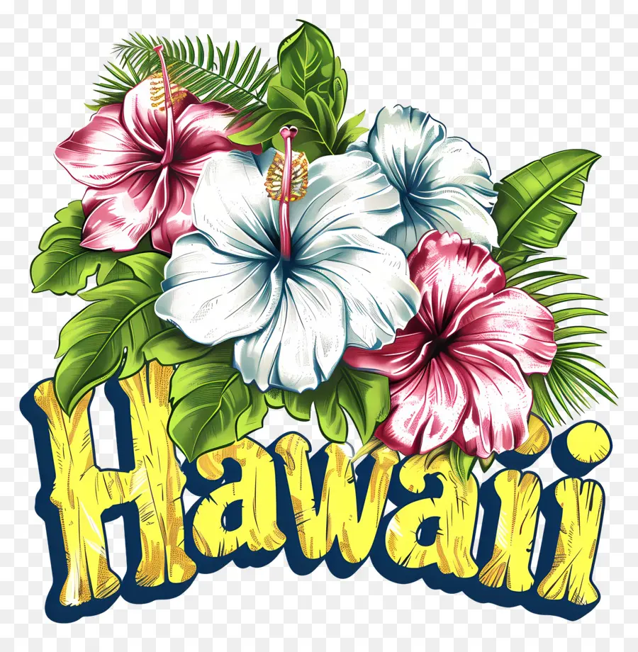 Hawaii，çiçekler PNG