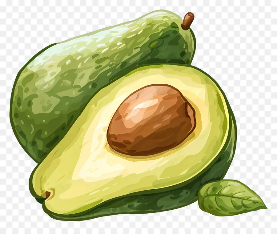 Avokado，Meyve PNG